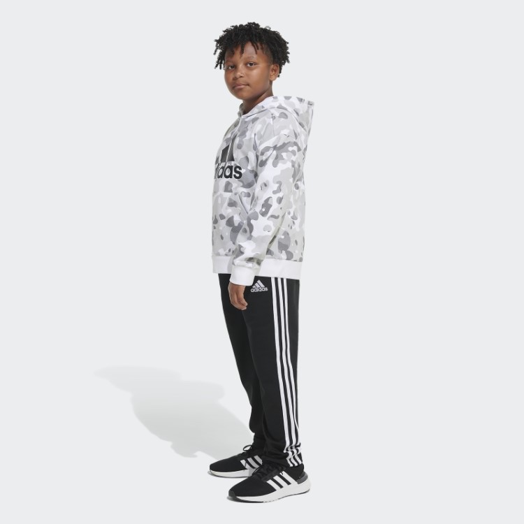 Pulôver Camo Allover Com Capuz (tamanho Estendido) Branco Adidas