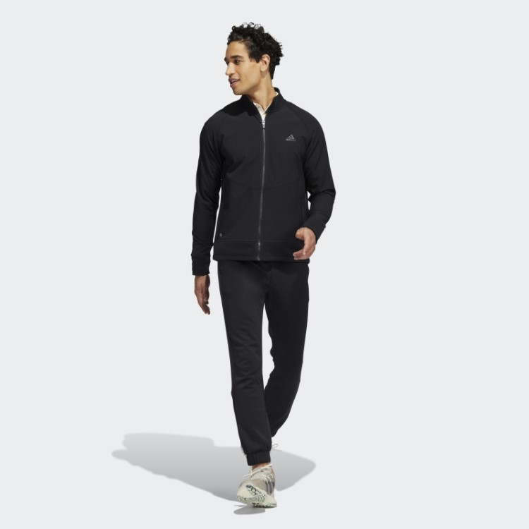 Jaqueta Preta Adidas Com Zíper Completo