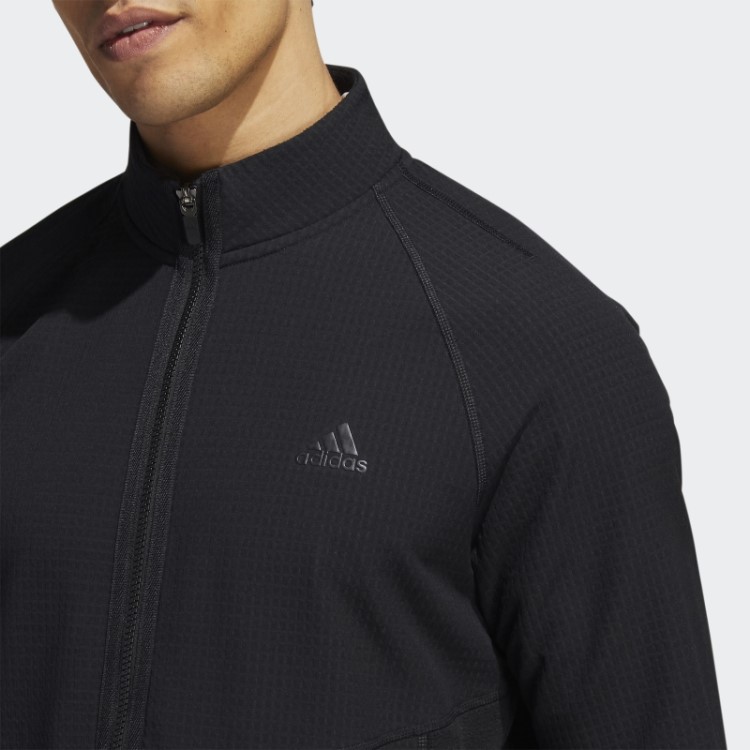 Jaqueta Preta Adidas Com Zíper Completo