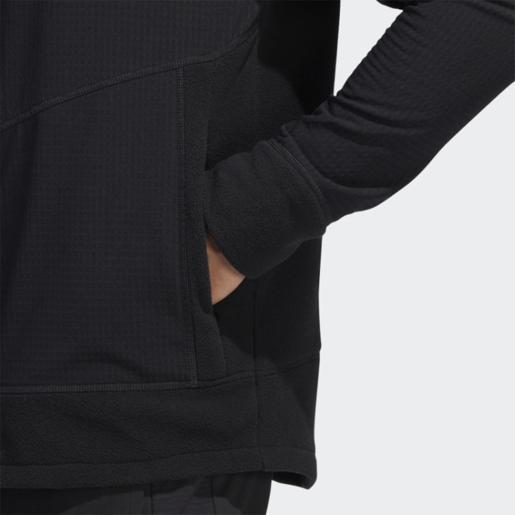 Jaqueta Preta Adidas Com Zíper Completo