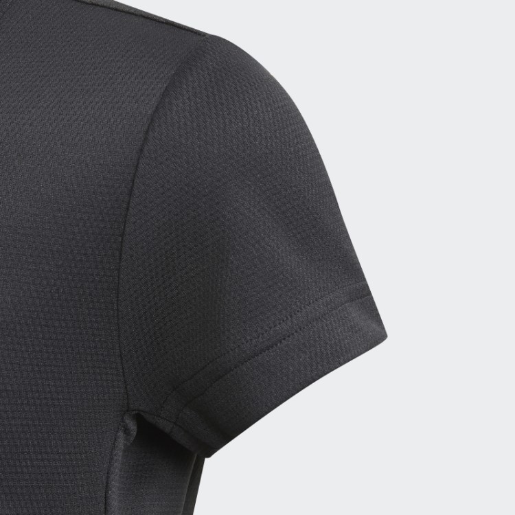 Camiseta Adidas Aeroready Com As Três Listras Preta