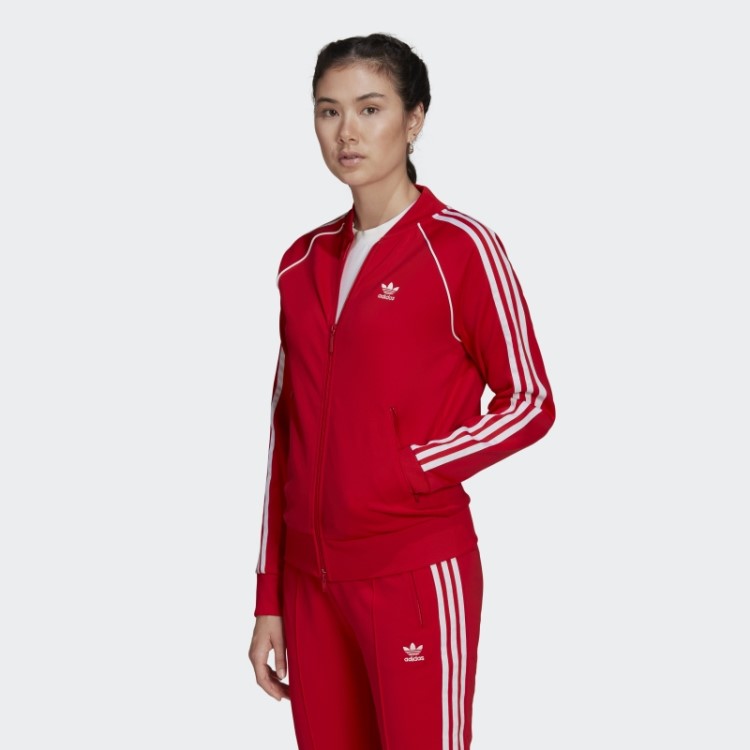 Jaqueta Primeblue Sst Vermelha Adidas