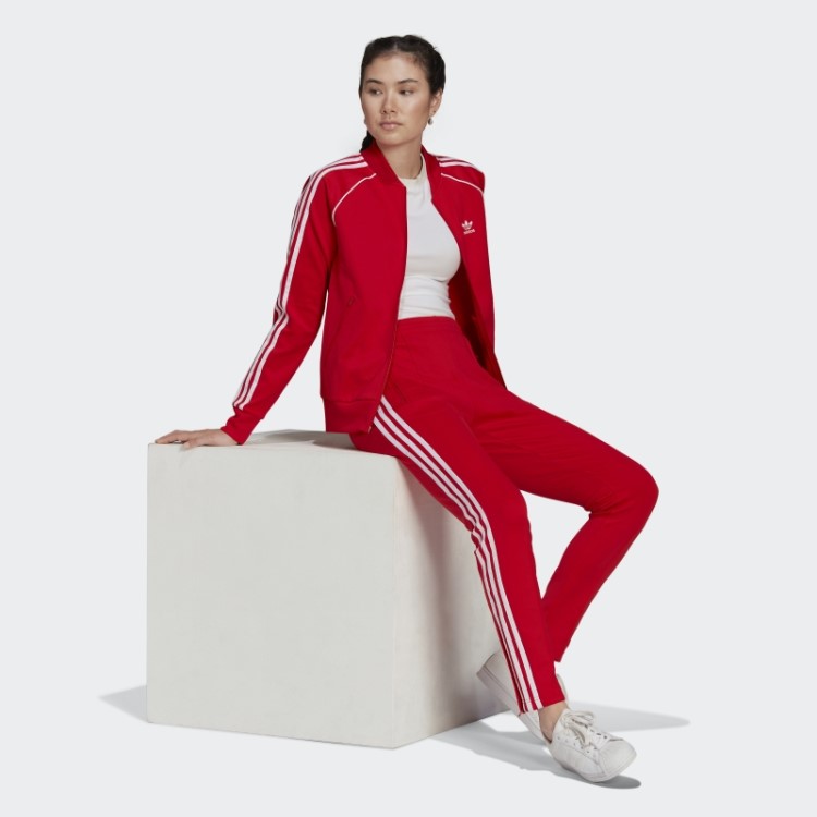 Jaqueta Primeblue Sst Vermelha Adidas