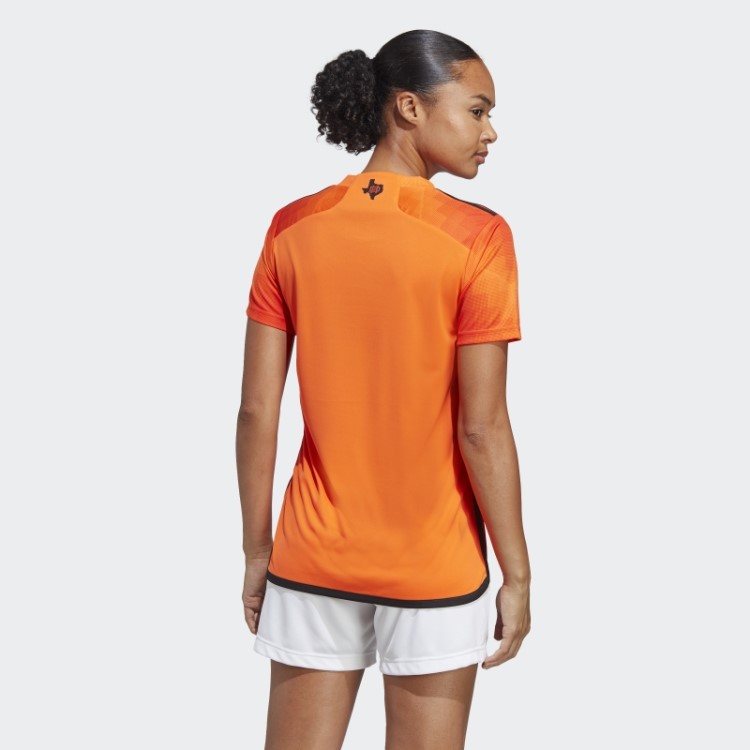 Laranja Houston Dynamo 23/24 Camisa Casa Adidas