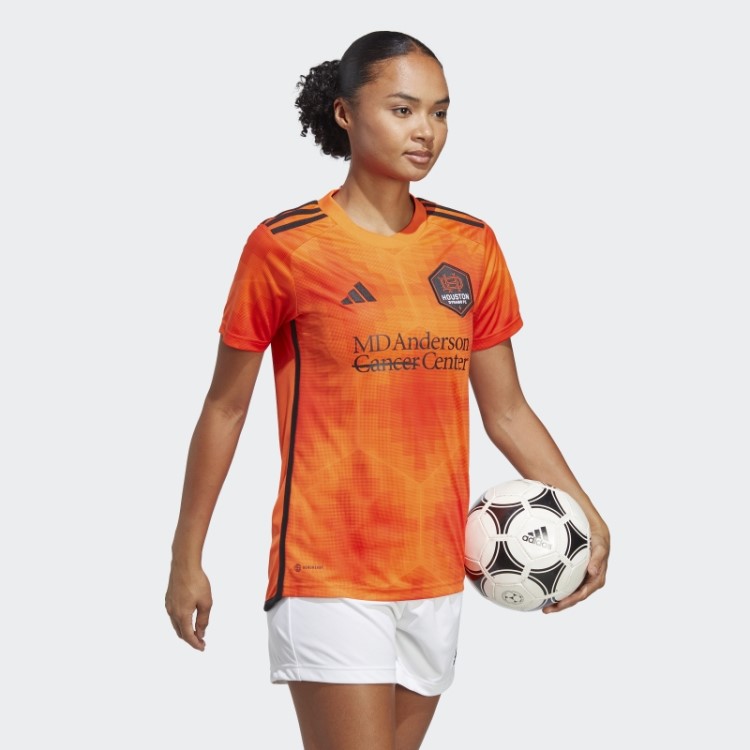 Laranja Houston Dynamo 23/24 Camisa Casa Adidas