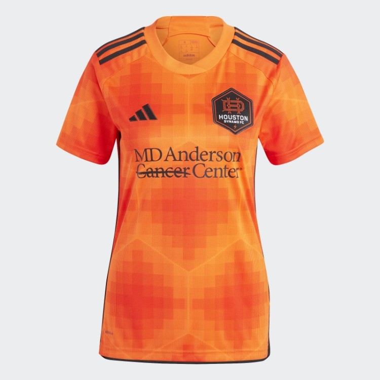 Laranja Houston Dynamo 23/24 Camisa Casa Adidas