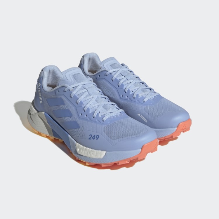 Tênis De Corrida Blue Dawn Terrex Agravic Ultra Trail Adidas