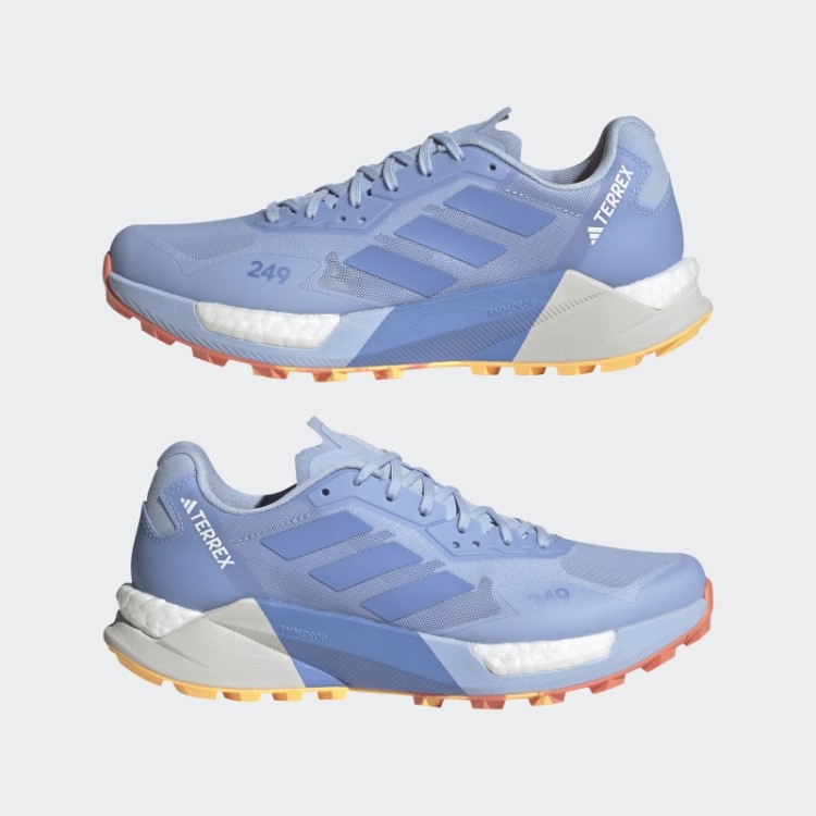 Tênis De Corrida Blue Dawn Terrex Agravic Ultra Trail Adidas