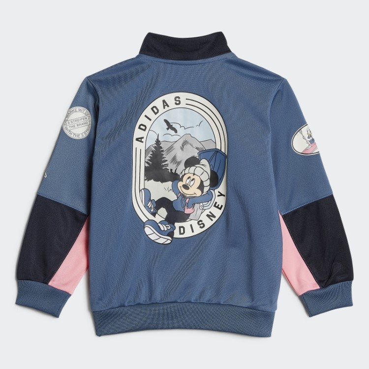 Agasalho Disney Mickey And Friends Azul Alterado Adidas