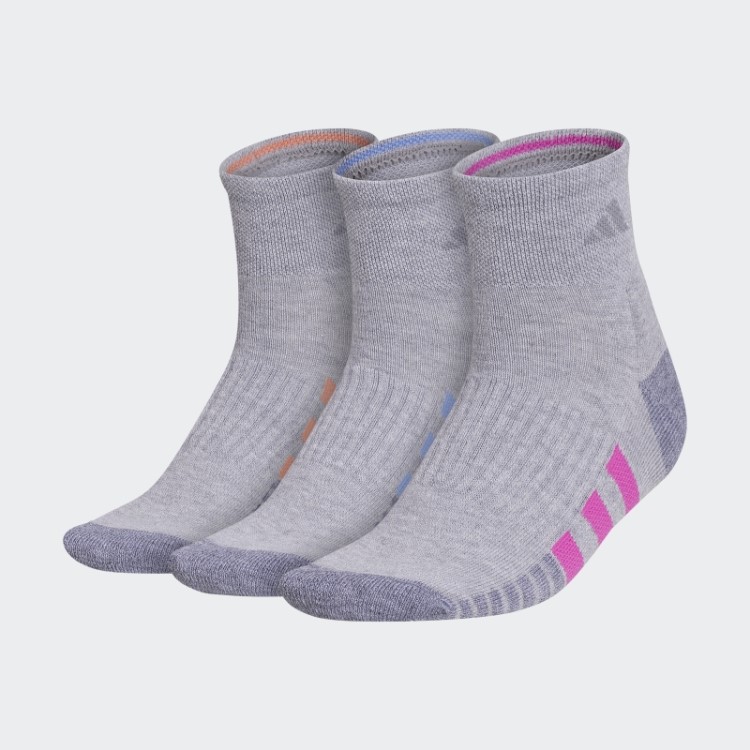 Meias Acolchoadas 3 Pares Multicoloridas Adidas
