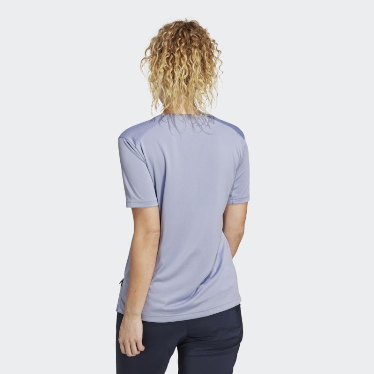Terrex Multi Tee Adidas Prata Violeta
