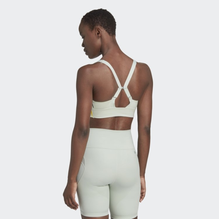 Sutiã Hiit De Suporte Médio Verde Powerimpact Luxe Adidas