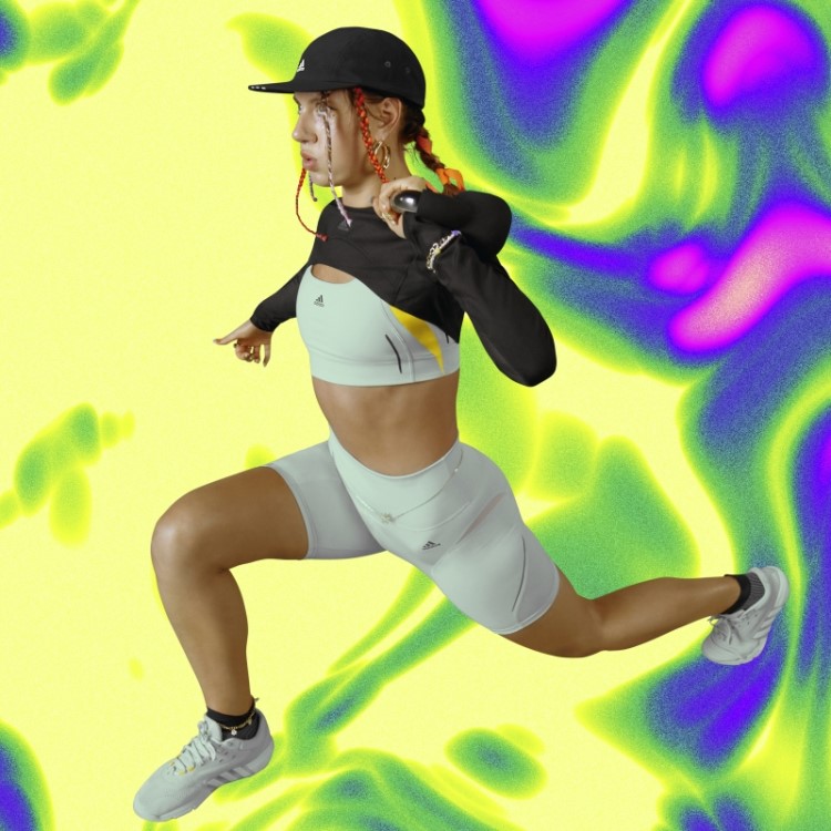 Sutiã Hiit De Suporte Médio Verde Powerimpact Luxe Adidas