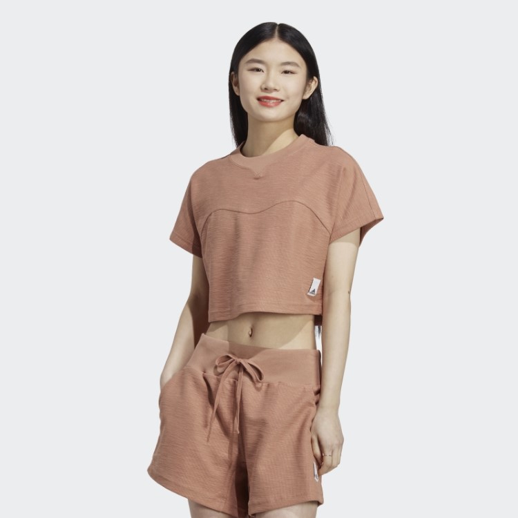 Clay Lounge Terry Cropped Cropped Adidas