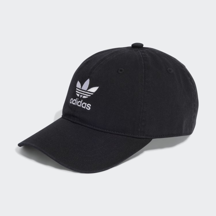 Boné Preto Adicolor Classics Trefoil Stonewashed Baseball Adidas