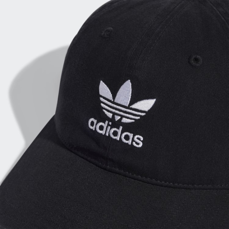 Boné Preto Adicolor Classics Trefoil Stonewashed Baseball Adidas