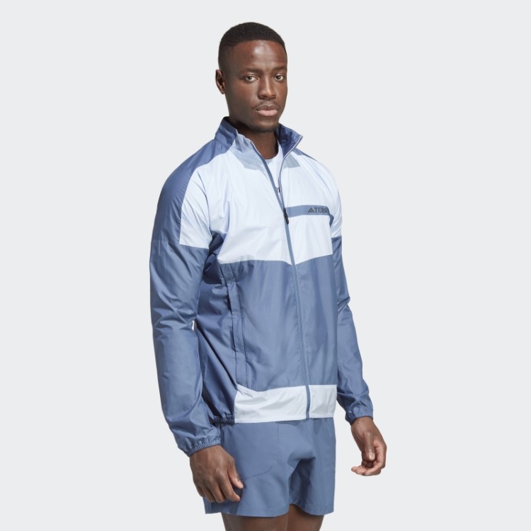Jaqueta Multi Wind Terrex Azul Dawn Adidas