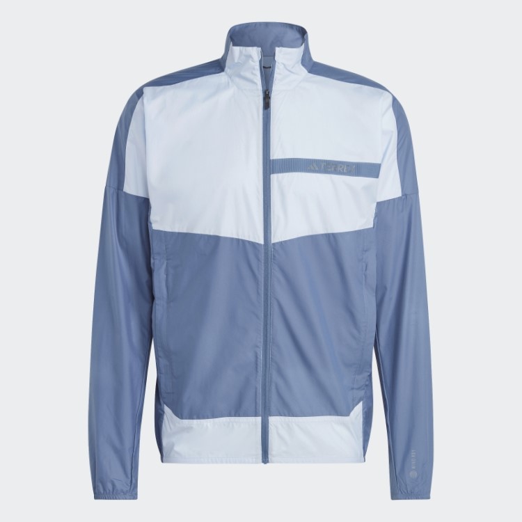 Jaqueta Multi Wind Terrex Azul Dawn Adidas