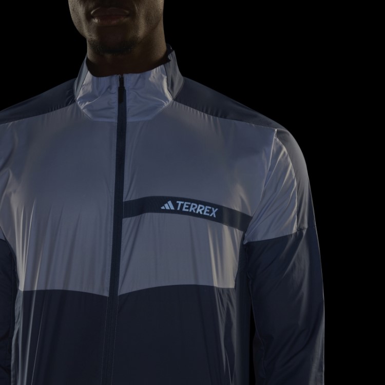 Jaqueta Multi Wind Terrex Azul Dawn Adidas