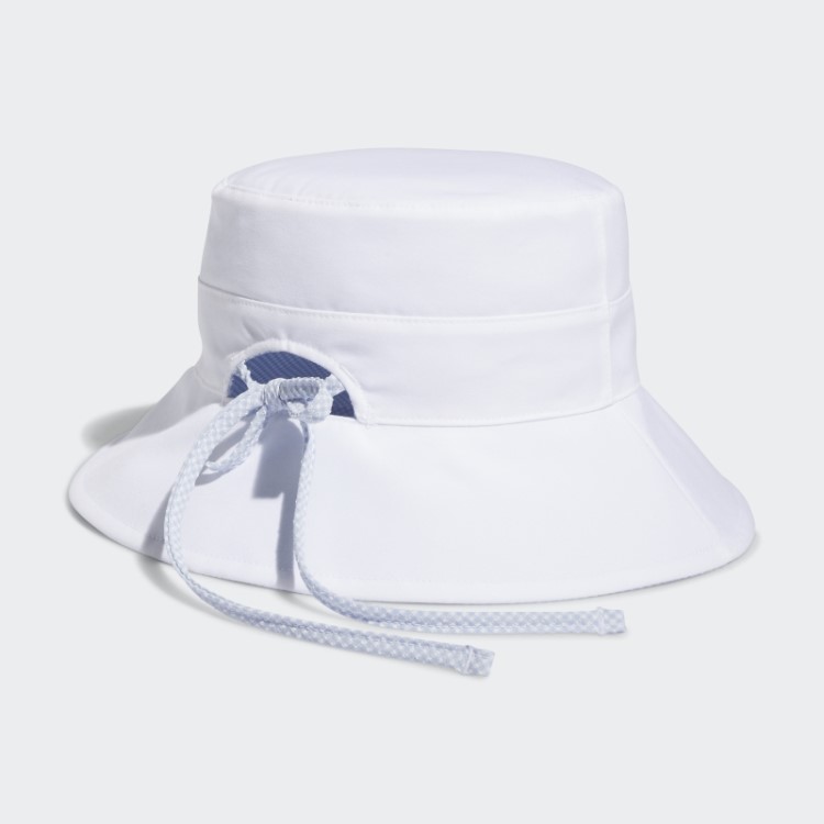 Chapéu De Sol De Rabo De Cavalo Reversível Branco Adidas
