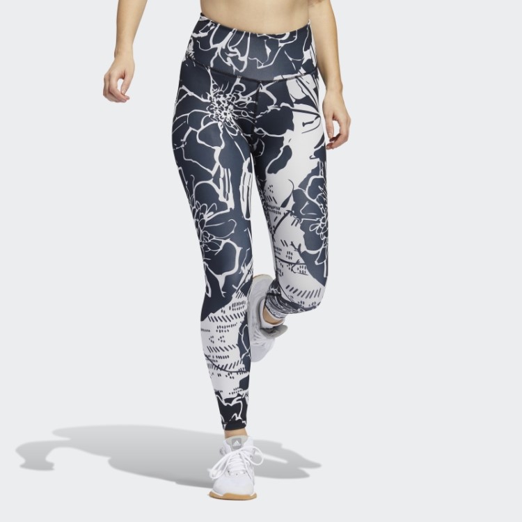 Legging Optime Superher Training 7/8 Preta Adidas