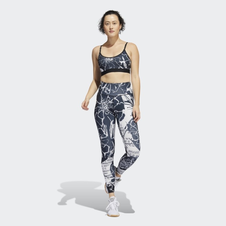 Legging Optime Superher Training 7/8 Preta Adidas