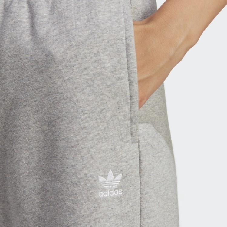 Joggers De Lã Adidas Cinza Médio Essencial Moda