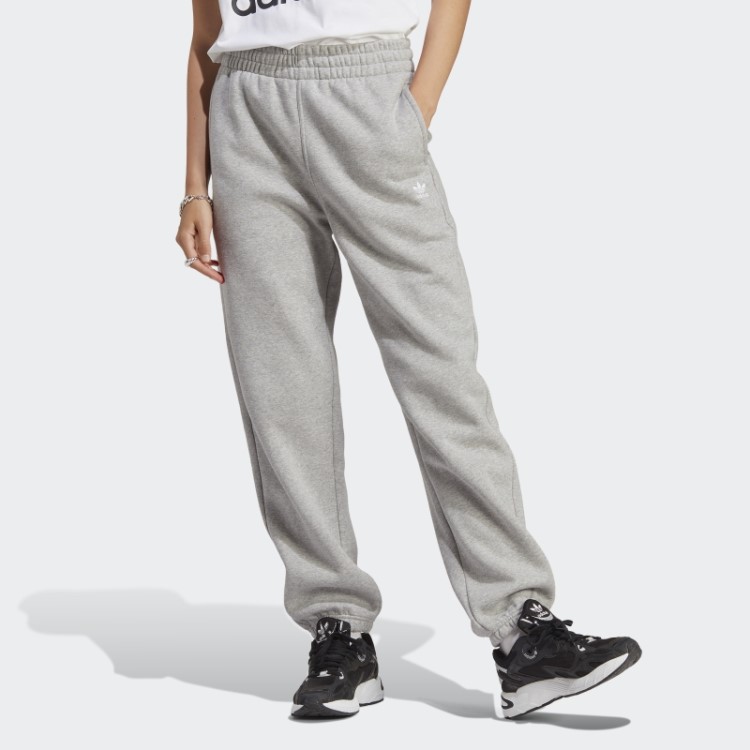 Jogger De Lã Adidas Cinza Médio Essencial