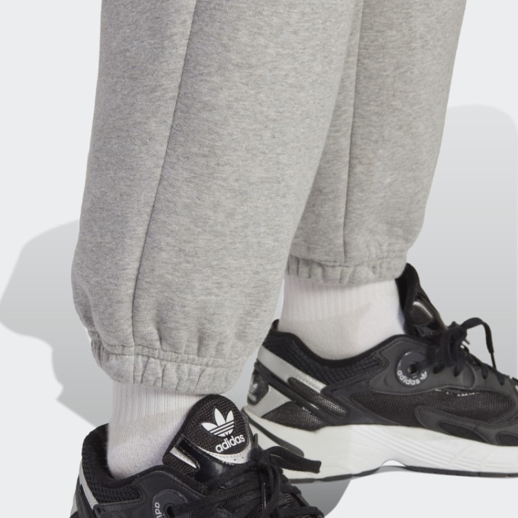Jogger De Lã Adidas Cinza Médio Essencial