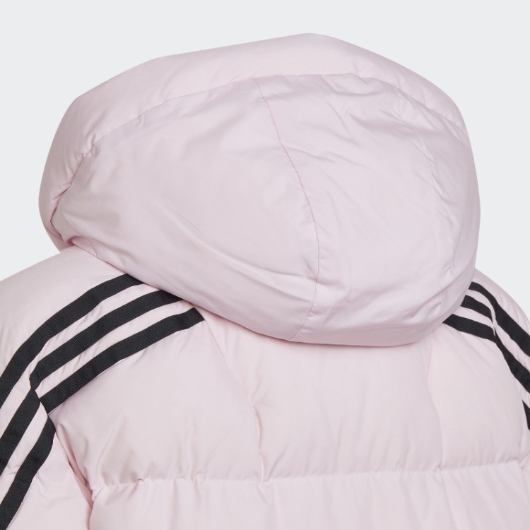 Jaqueta Com As Três Listras Rosa Adidas