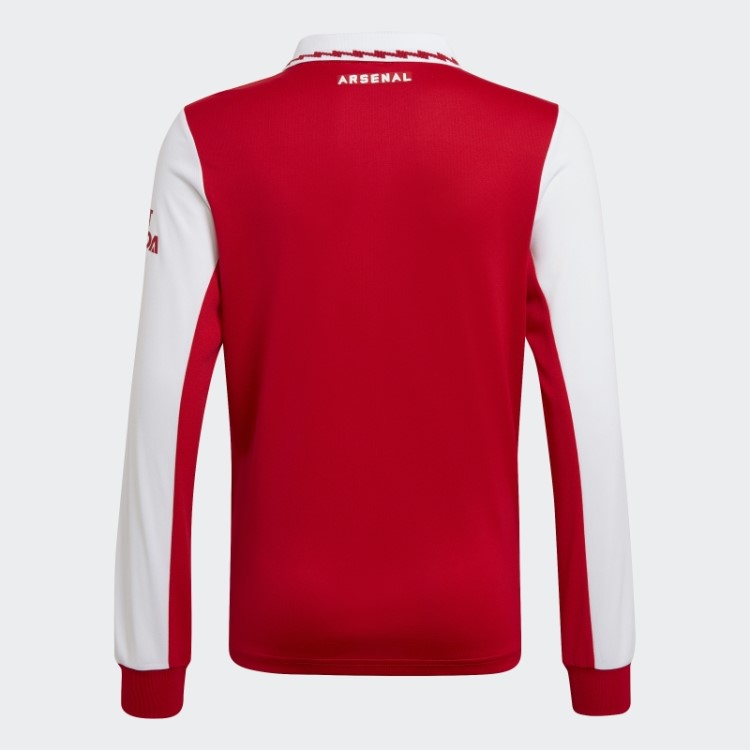 Escarlate Adidas Arsenal 22/23 Camisa Home Manga Longa