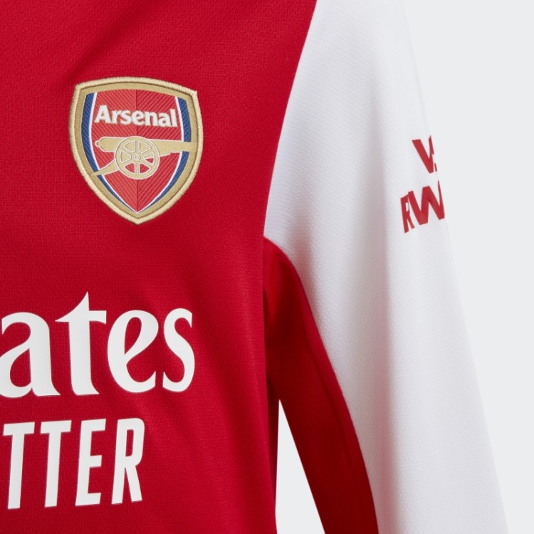 Escarlate Adidas Arsenal 22/23 Camisa Home Manga Longa