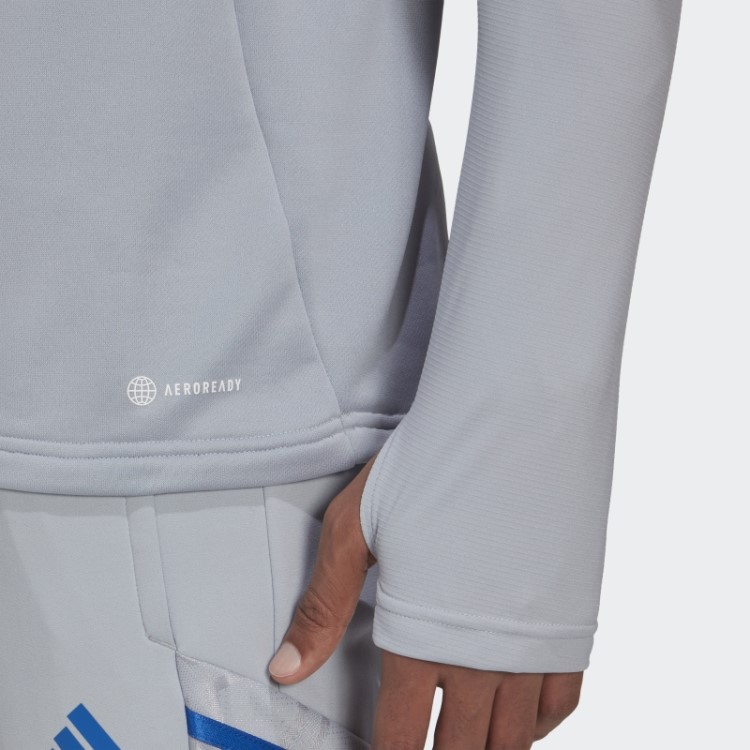 Adidas Olympique Lyonnais Tiro 21 Treino Top Prata