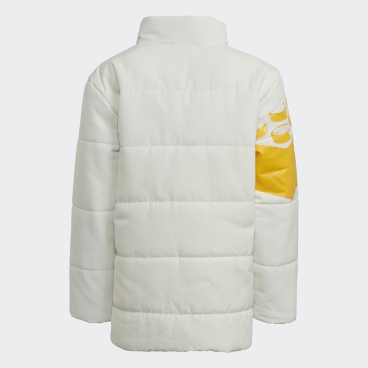 Jaqueta Acolchoada De Inverno Adidas X Classic Lego Fashion Branca