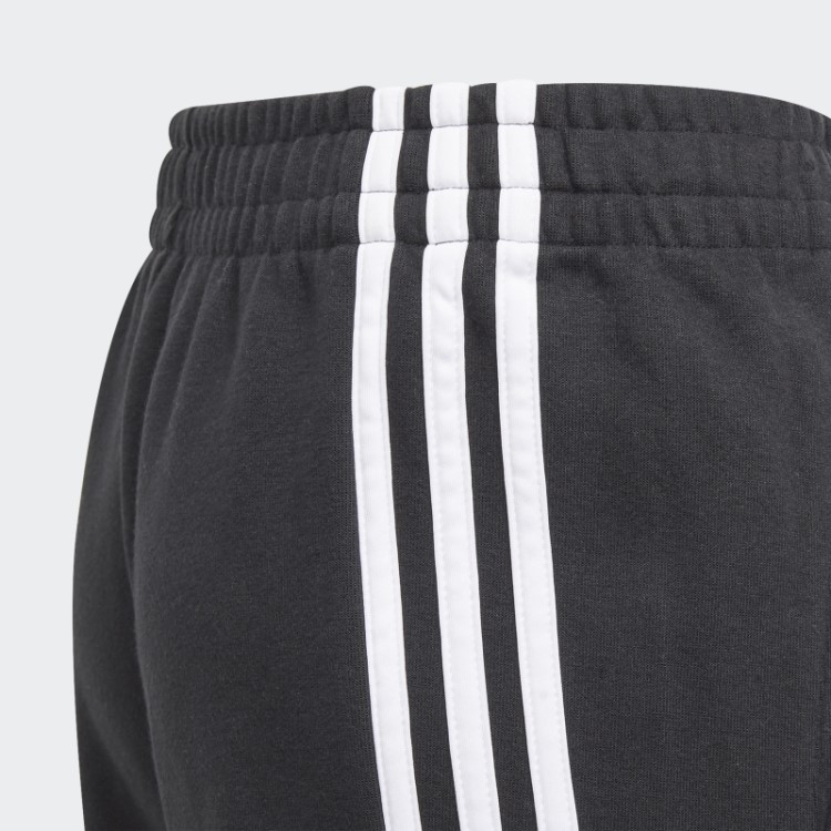 Calça Afunilada Com As Três Listras Preta Adidas