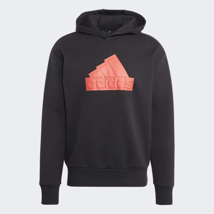 Adidas Future Icons Badge Of Sport Moletom Com Capuz Vermelho