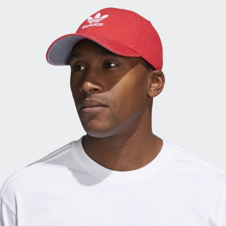 Adidas Chapéu Strapback Descontraído Vermelho