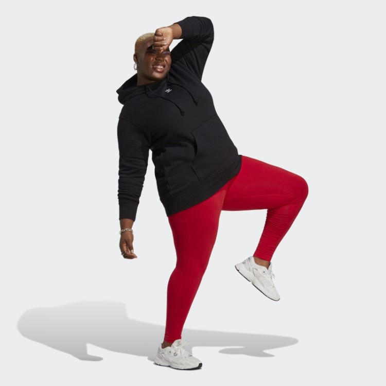 Leggings Essenciais Adicolor (tamanho Grande) Adidas Escarlate
