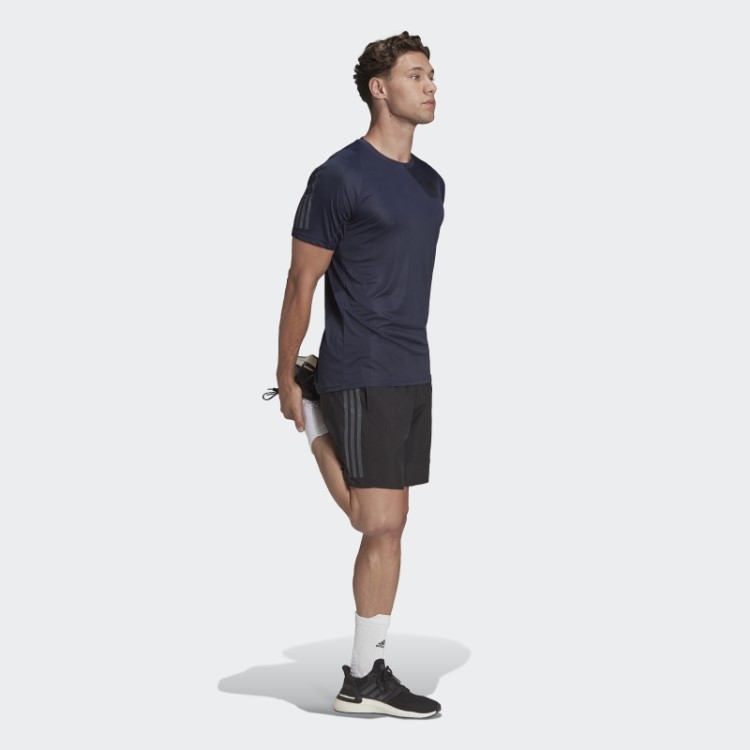 Camiseta De Corrida Adidas Run Icon Com Tinta