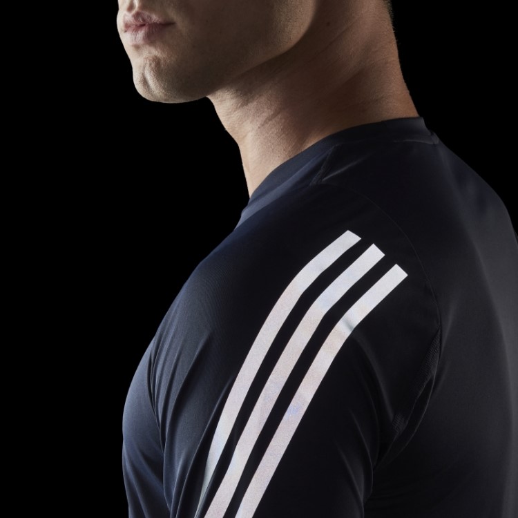 Camiseta De Corrida Adidas Run Icon Com Tinta