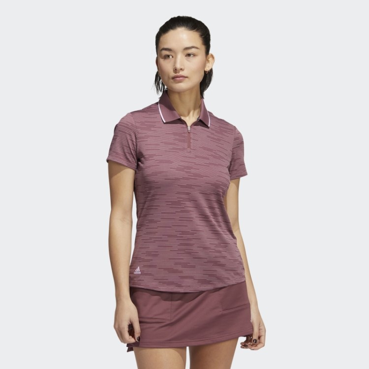 Camisa Polo Adidas Burgundy Novelty