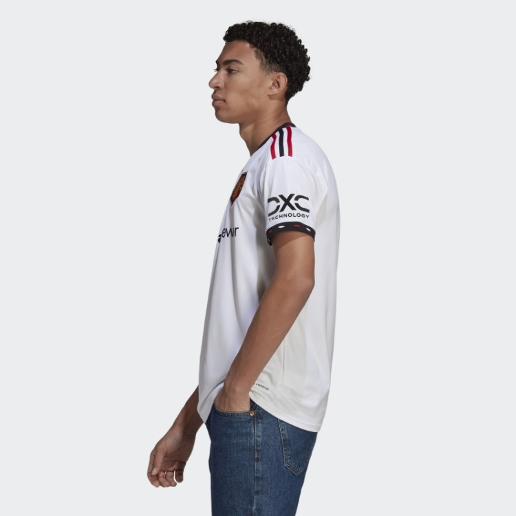 Camisa Branca Adidas Manchester United 22/23 Away