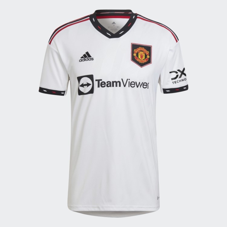 Camisa Branca Adidas Manchester United 22/23 Away