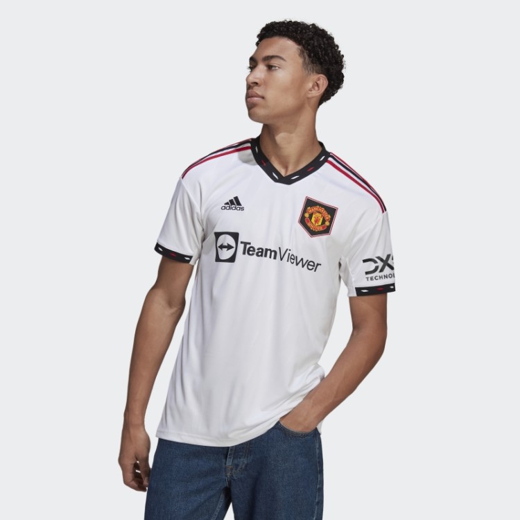 Manchester United 22/23 Away Jersey Branco Adidas