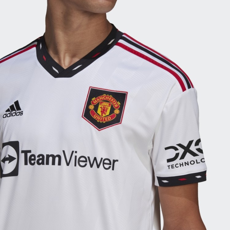 Manchester United 22/23 Away Jersey Branco Adidas