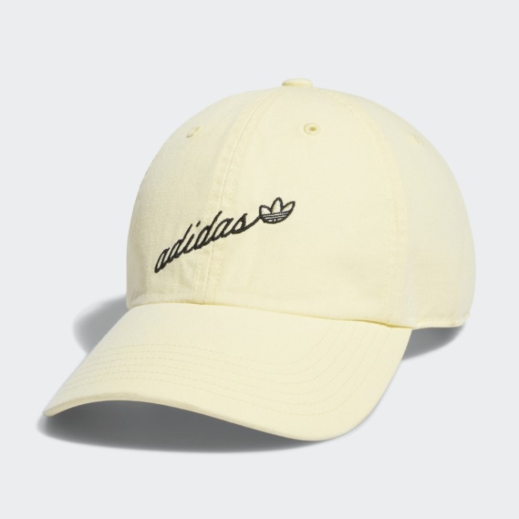 Chapéu Strapback Amarelo Script Adidas