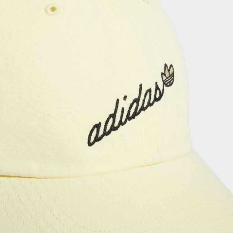 Chapéu Strapback Amarelo Script Adidas