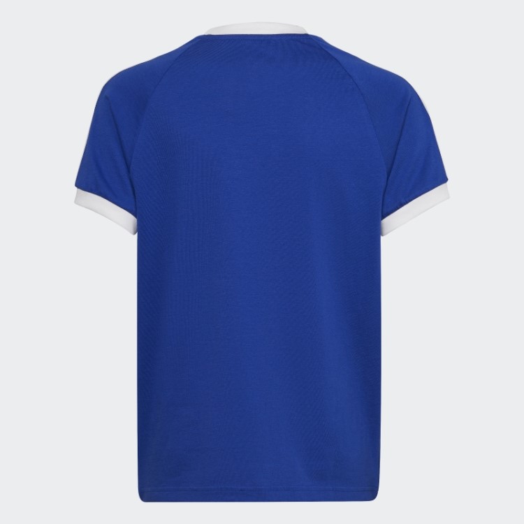 Camiseta Azul Royal Adidas Adicolor Com As Três Listras