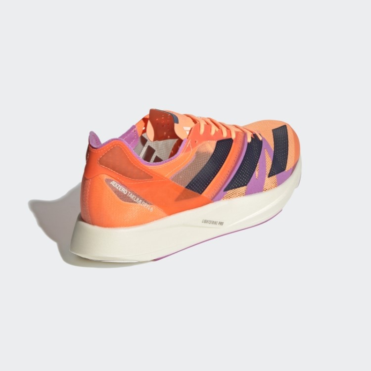 Adidas Beam Orange Adizero Takumi Sen 8 Shoes