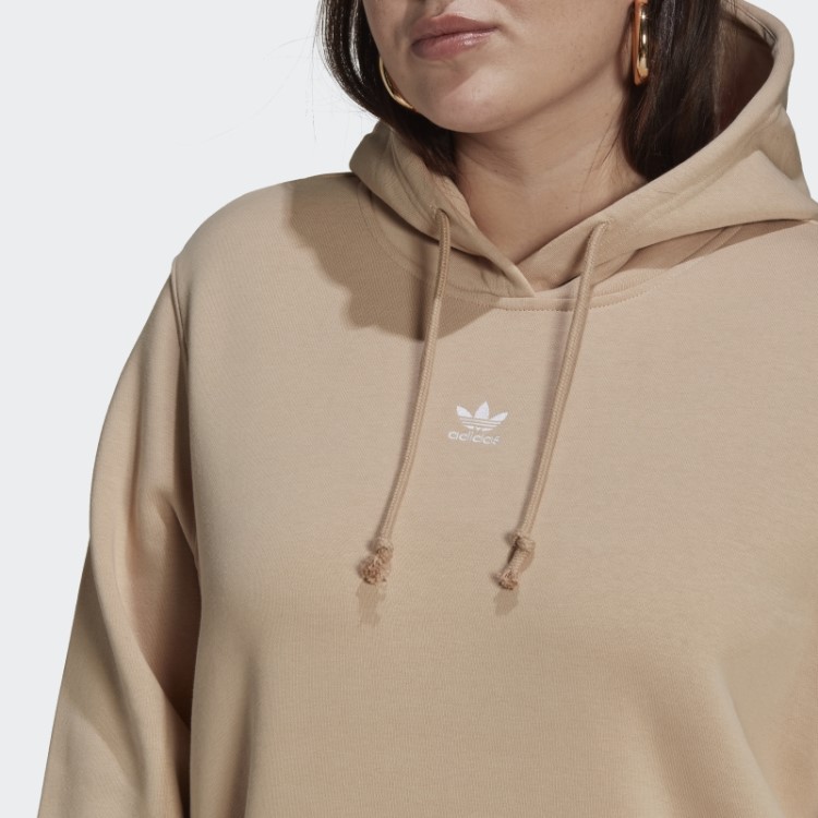Moletom Bege Adidas Adicolor Essentials (tamanho Grande)